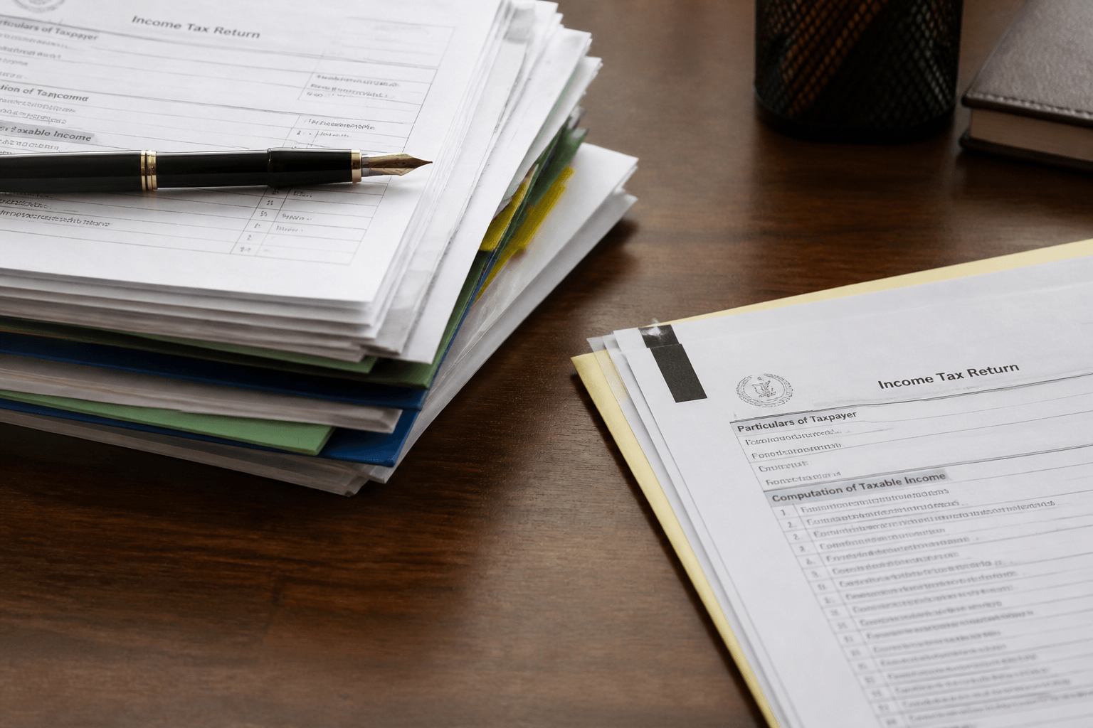Tax Desk — web layout