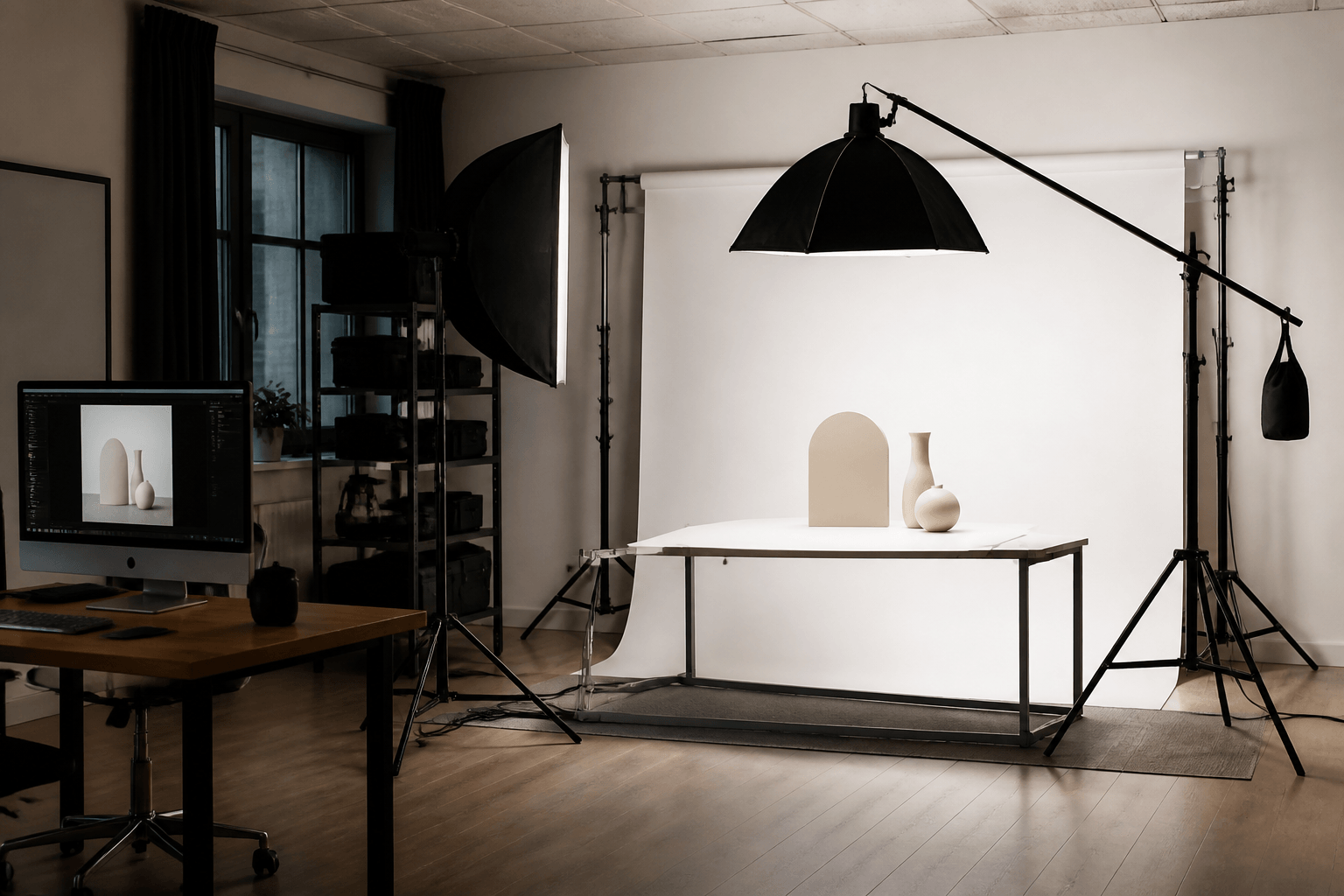 Creative Studio — web layout