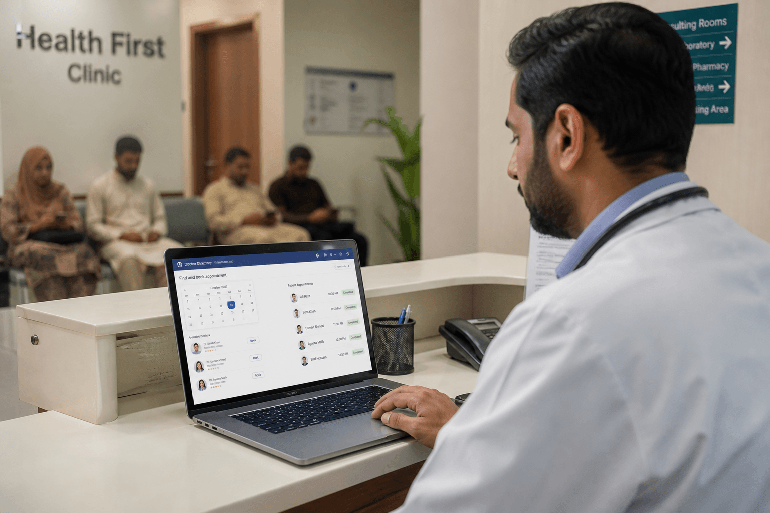 IlajOnline and HomeVisit — live NodeLyte products