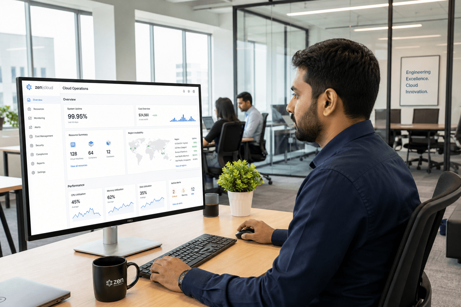 Monitoring & Backups — Uptime checks, alerts, and restores you can trust.