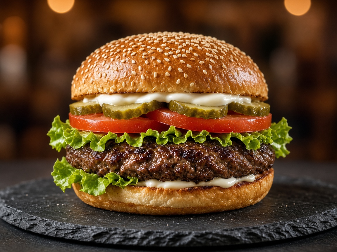 Classic hamburger · photo 1