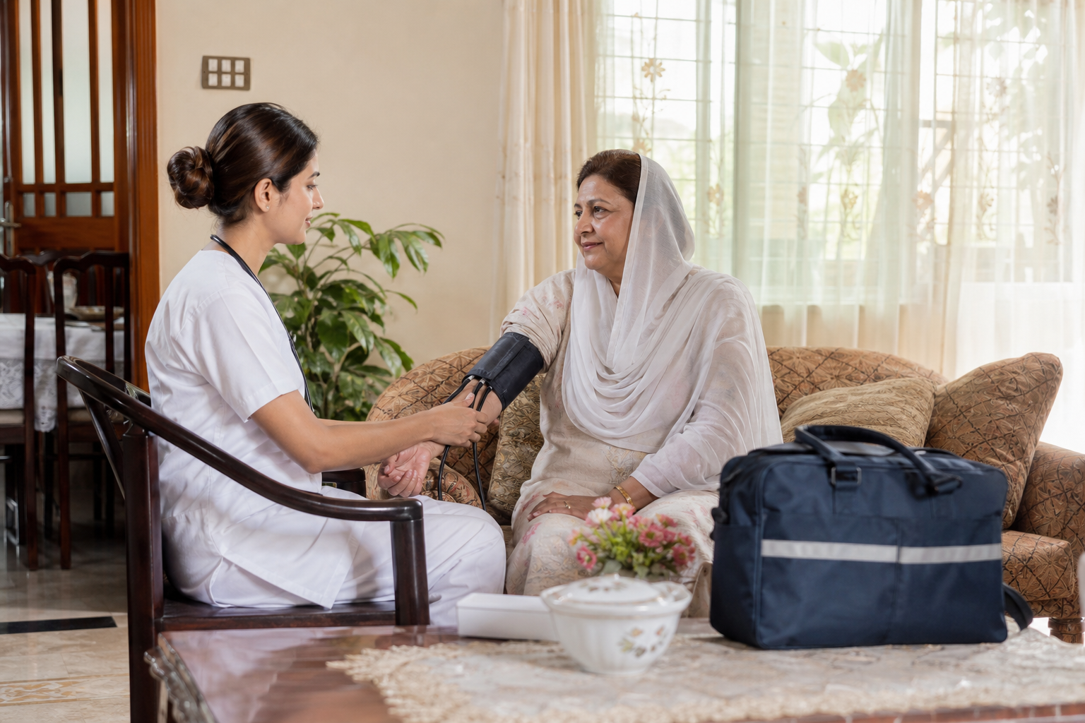 Home care visit