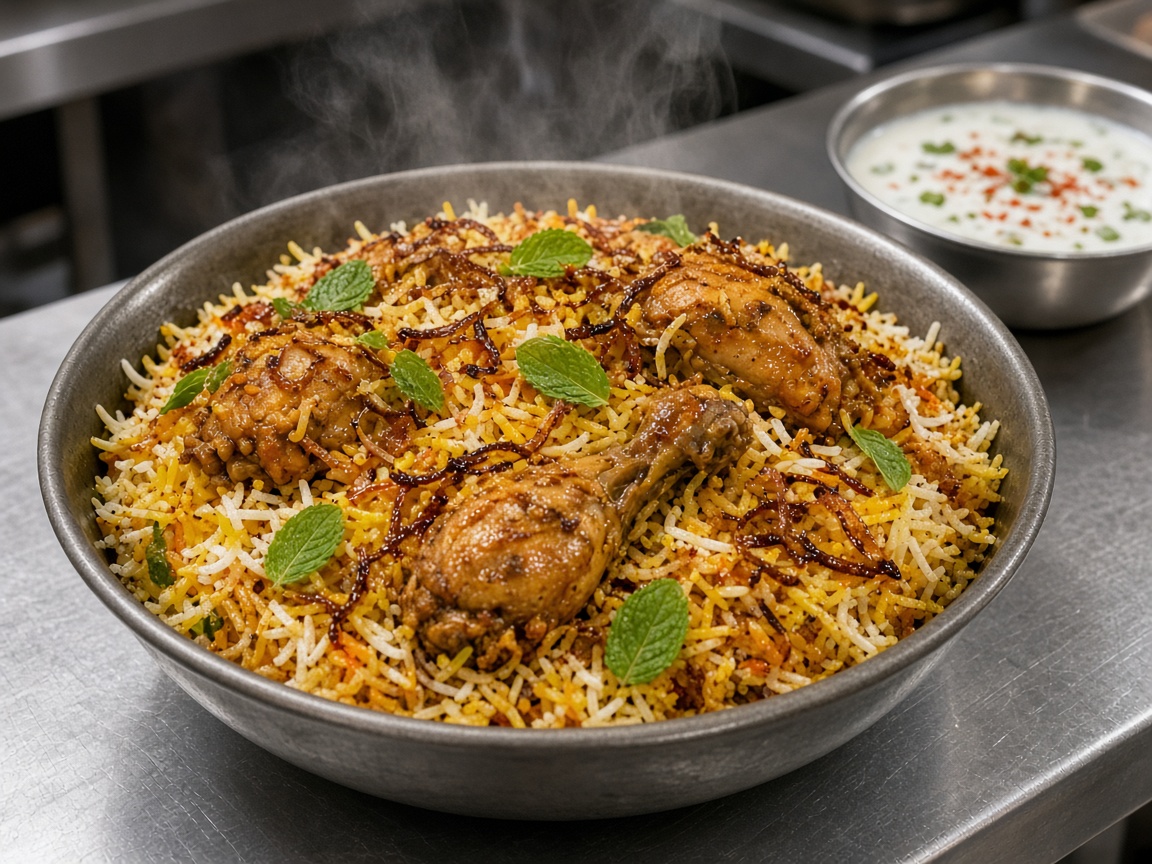 Chicken biryani · photo 1