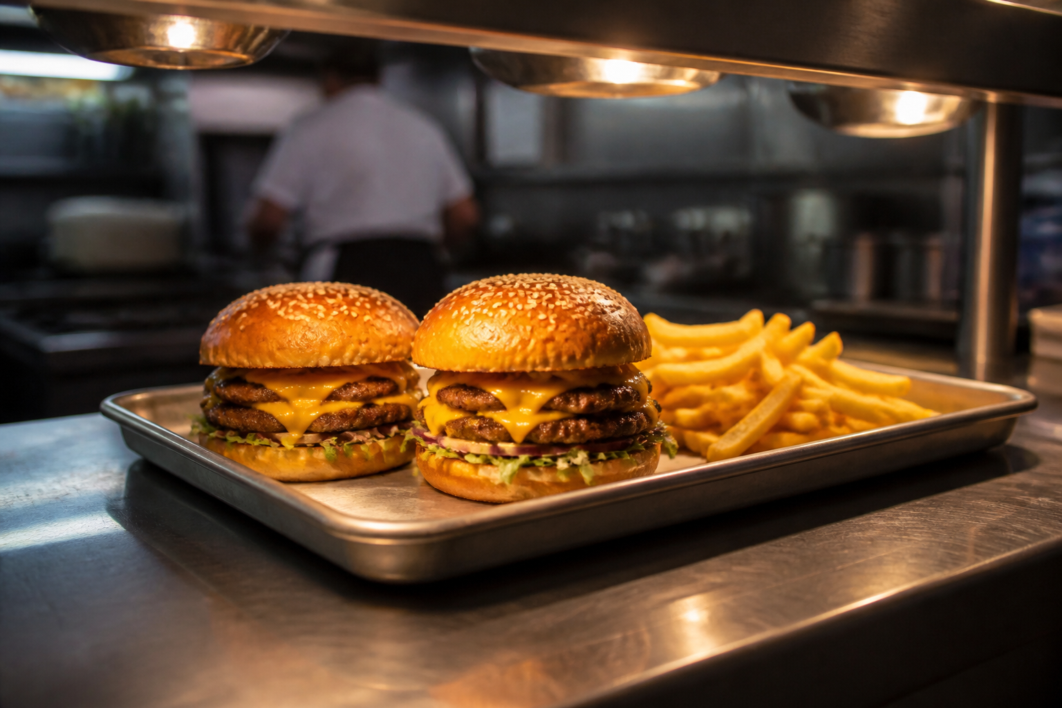 Double smash burger · photo 1